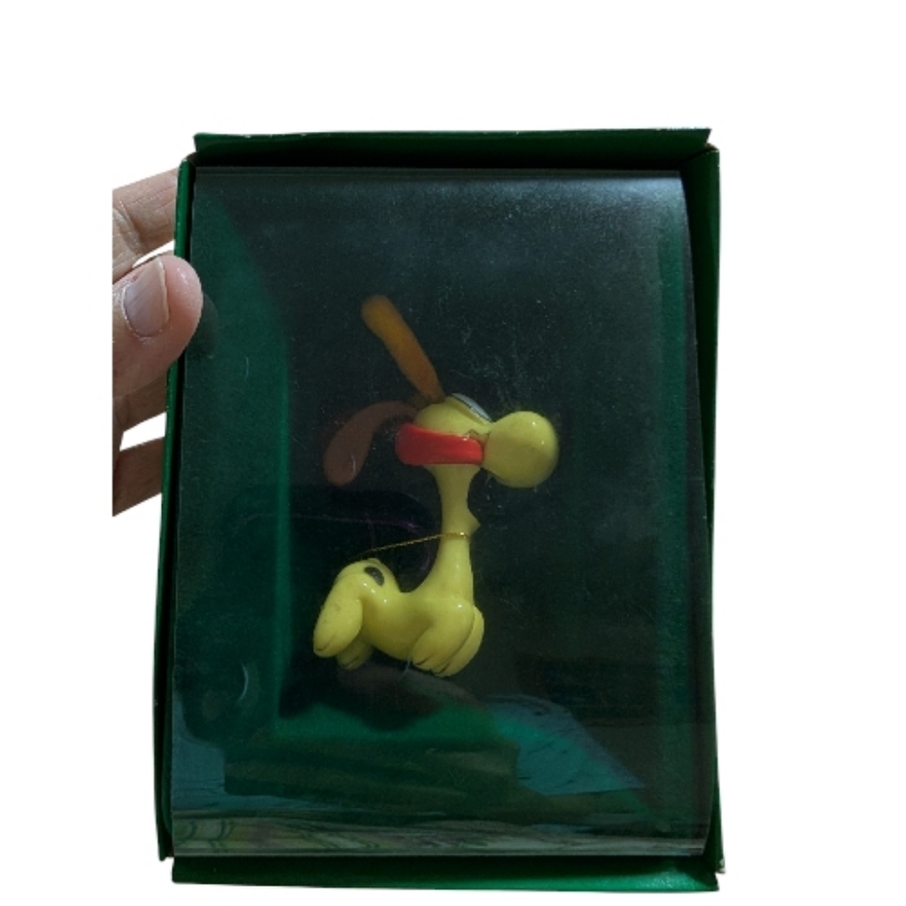 Vintage 1978 Enesco NIB Garfield‎ "Deer Odie" Christmas Ornament - Picture 2 of 7